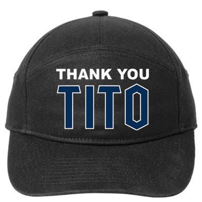 Thank You Tito 7-Panel Snapback Hat