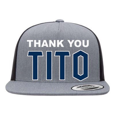 Thank You Tito Flat Bill Trucker Hat