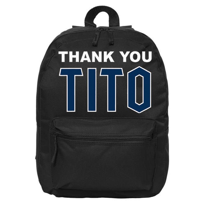 Thank You Tito 16 in Basic Backpack