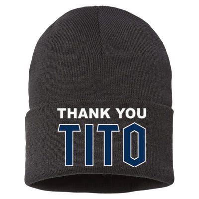 Thank You Tito Sustainable Knit Beanie