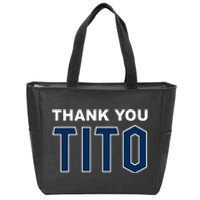 Thank You Tito Zip Tote Bag