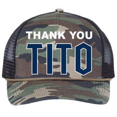 Thank You Tito Retro Rope Trucker Hat Cap