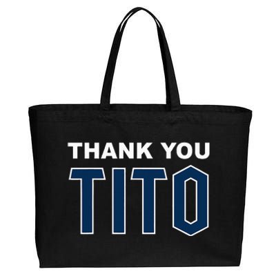 Thank You Tito Cotton Canvas Jumbo Tote