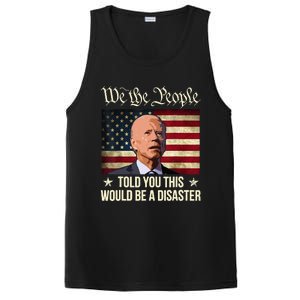 Told You This Would Be The Disaster Funny Anti Biden PosiCharge Competitor Tank