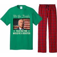 Told You This Would Be The Disaster Funny Anti Biden Pajama Set