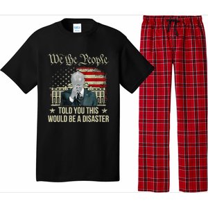 Told You This Would Be The Disaster Funny Anti Biden Pajama Set