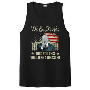 Told You This Would Be The Disaster Funny Anti Biden PosiCharge Competitor Tank