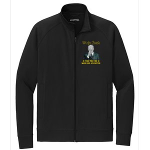 Told You This Would Be The Disaster Funny Anti Biden Stretch Full-Zip Cadet Jacket