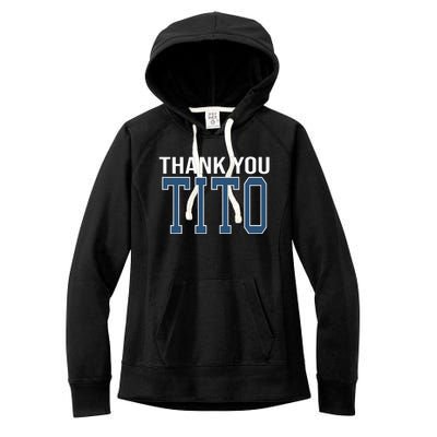 Thank You Tito Women's Fleece Hoodie