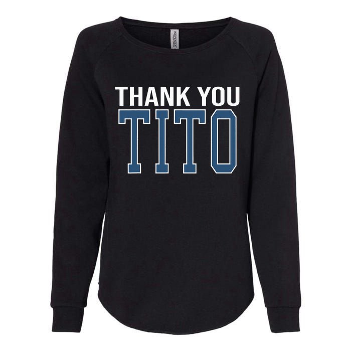 Thank You Tito Womens California Wash Sweatshirt