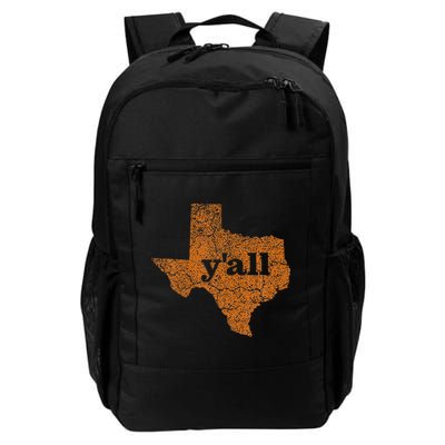 Texas Yall Texas State Map Backpack