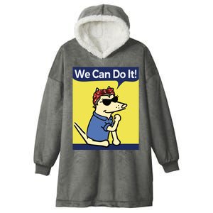 The Yogscast Teddy The Dog We Can Do It Hooded Wearable Blanket