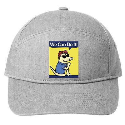 The Yogscast Teddy The Dog We Can Do It 7-Panel Snapback Hat