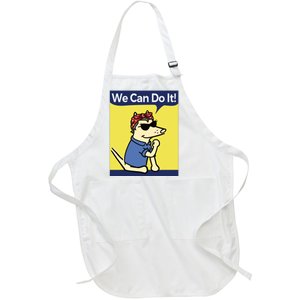 The Yogscast Teddy The Dog We Can Do It Full-Length Apron With Pockets