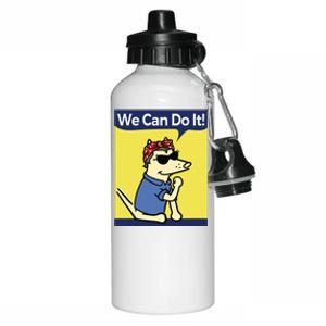 The Yogscast Teddy The Dog We Can Do It Aluminum Water Bottle