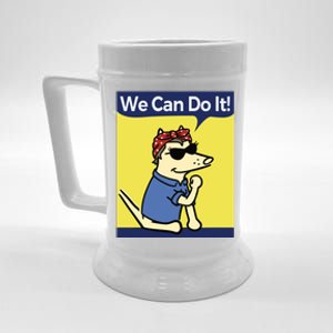 The Yogscast Teddy The Dog We Can Do It Beer Stein