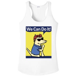 The Yogscast Teddy The Dog We Can Do It Ladies PosiCharge Competitor Racerback Tank