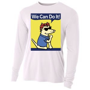 The Yogscast Teddy The Dog We Can Do It Cooling Performance Long Sleeve Crew