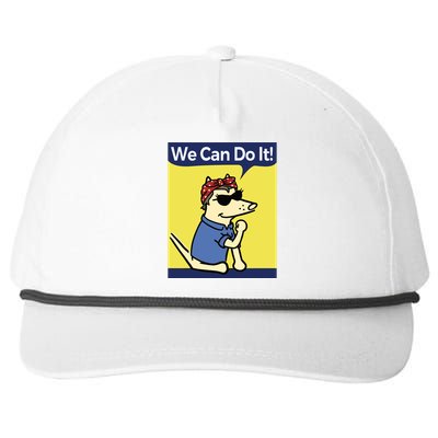 The Yogscast Teddy The Dog We Can Do It Snapback Five-Panel Rope Hat