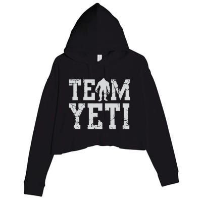 Team Yeti Crop Fleece Hoodie