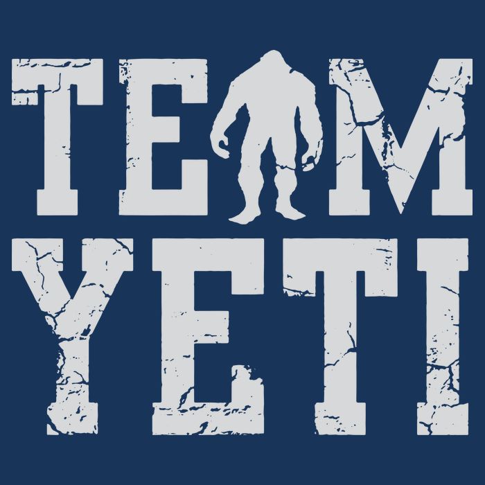 Team Yeti 7 Panel Mesh Trucker Snapback Hat