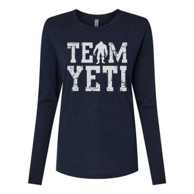 Team Yeti Womens Cotton Relaxed Long Sleeve T-Shirt