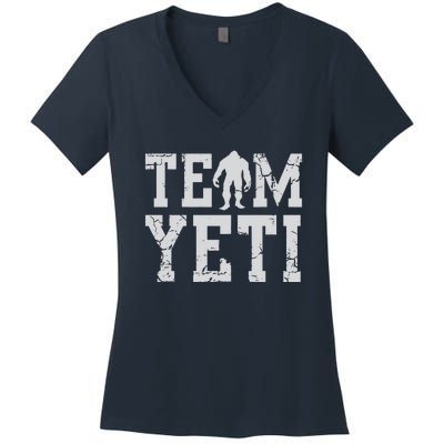 Team Yeti Women's V-Neck T-Shirt