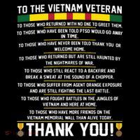Thank You To The Vietnam Veterans Gift Flatbill Hat