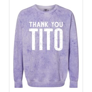 Thank Youtito Colorblast Crewneck Sweatshirt