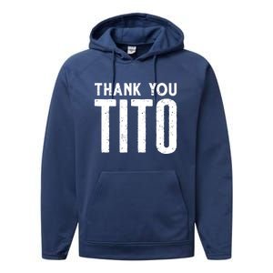 Thank Youtito Performance Fleece Hoodie