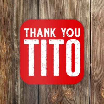 Thank Youtito Coaster