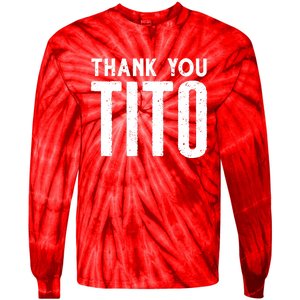 Thank Youtito Tie-Dye Long Sleeve Shirt