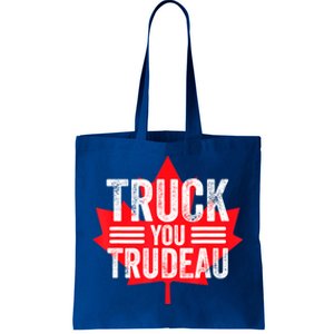 Truck You TRUDEAU I Support Convoy Freedom 2022 USA Canada Tote Bag