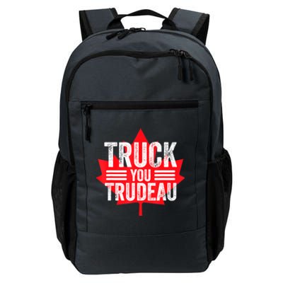 Truck You TRUDEAU I Support Convoy Freedom 2022 USA Canada Daily Commute Backpack