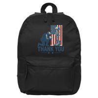 Thank You 16 in Basic Backpack