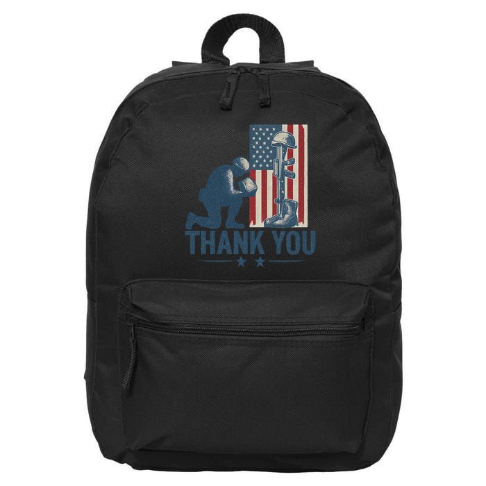 Thank You 16 in Basic Backpack