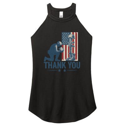 Thank You Women's Perfect Tri Rocker Tank