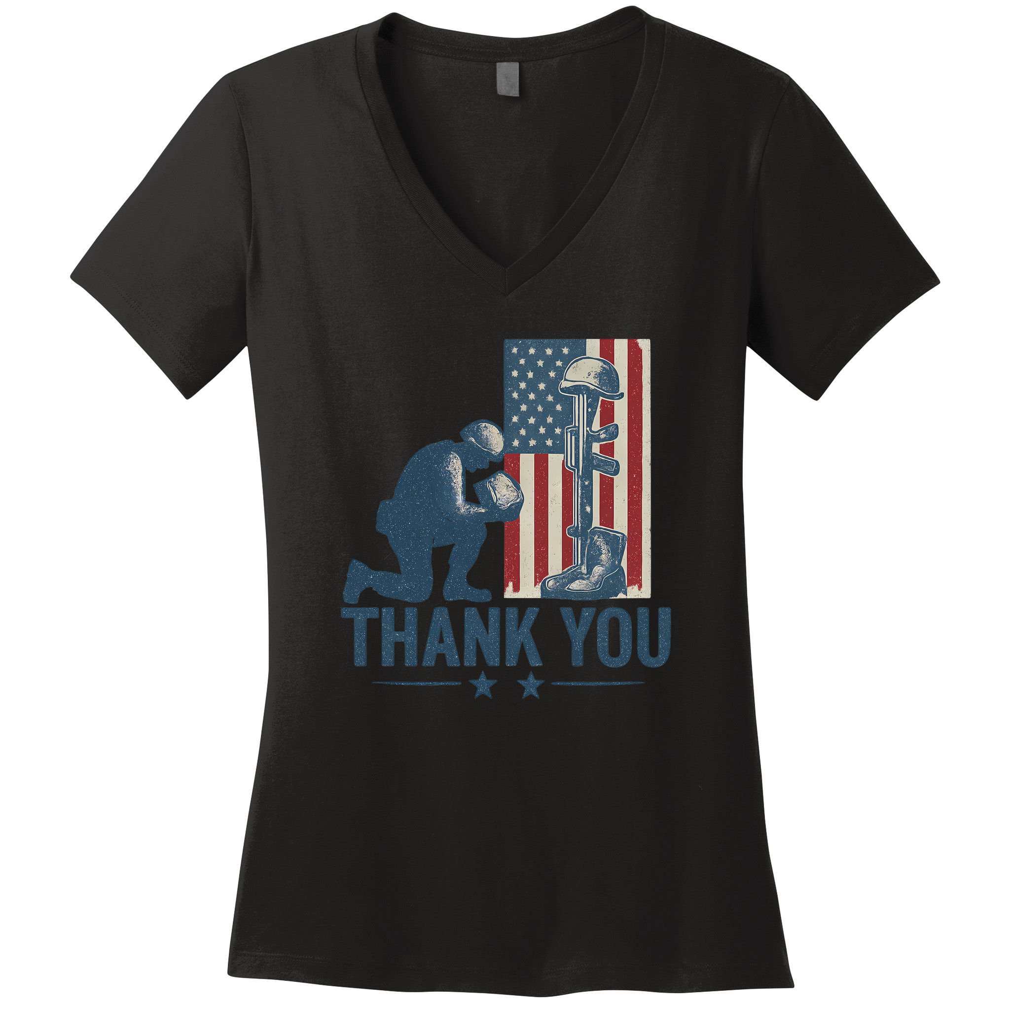 Thank You Women's V-Neck T-Shirt
