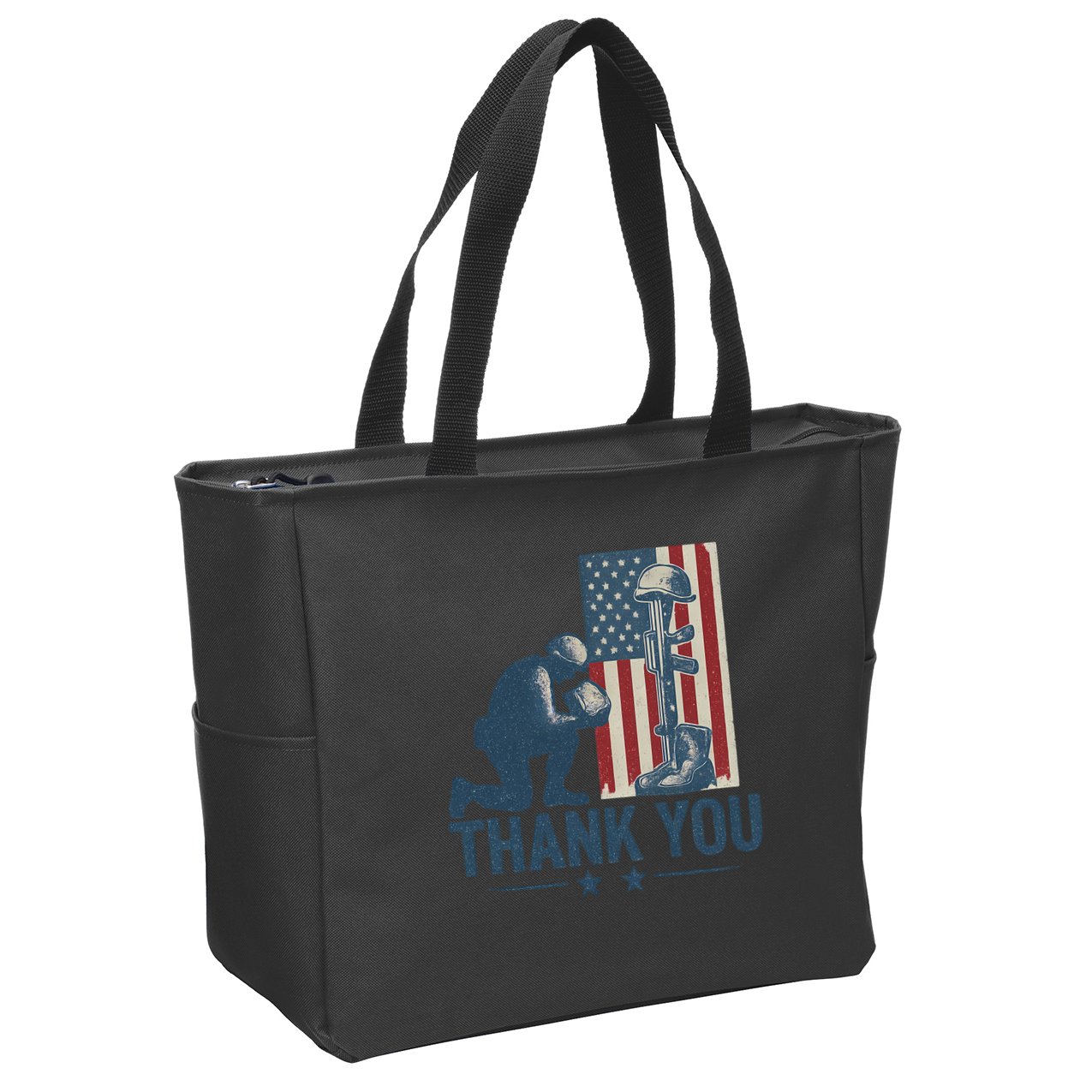 Thank You Zip Tote Bag