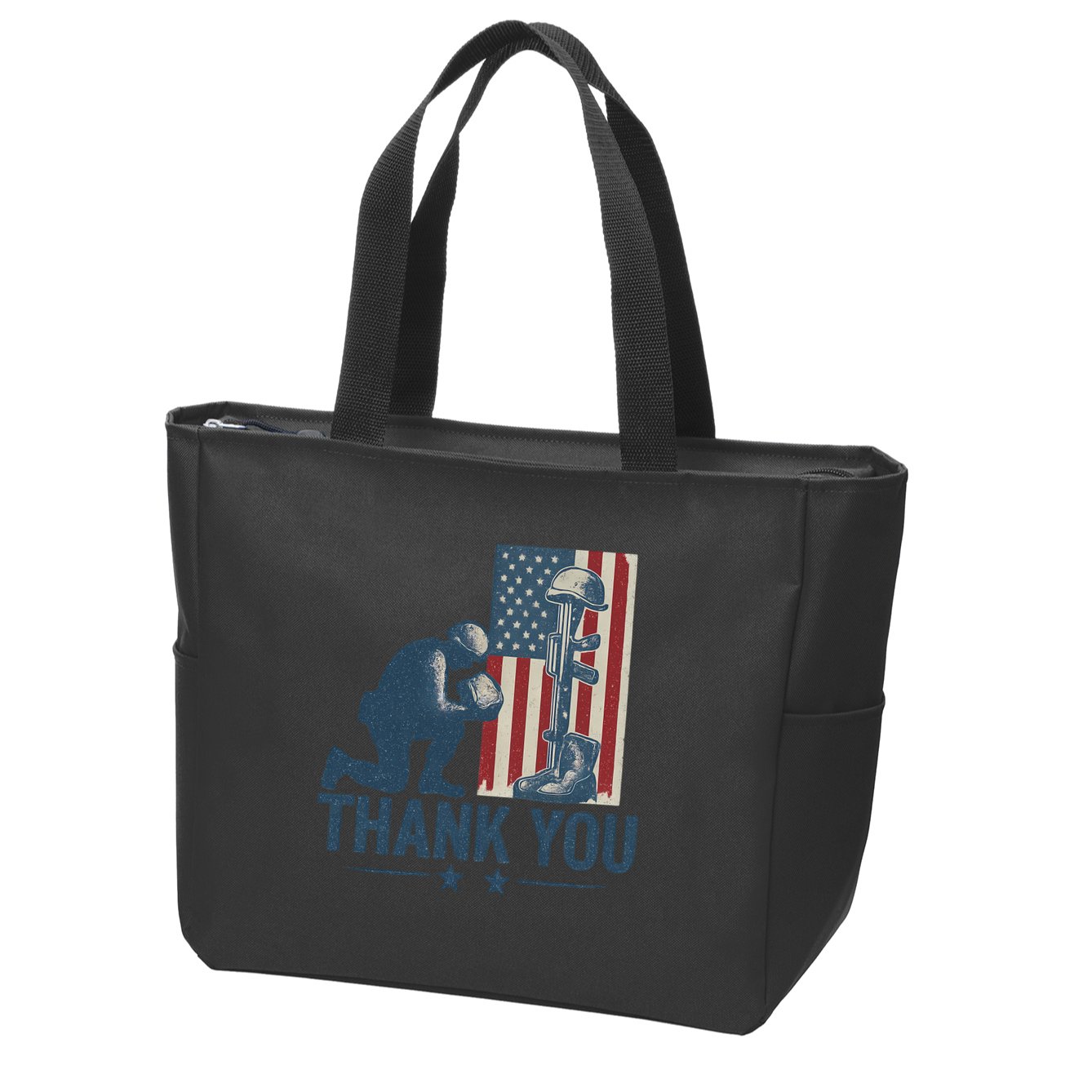 Thank You Zip Tote Bag