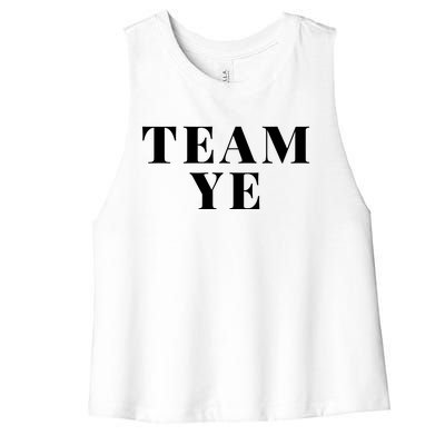 Team Ye Women's Racerback Cropped Tank