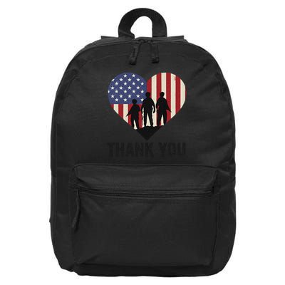 Thank You 16 in Basic Backpack