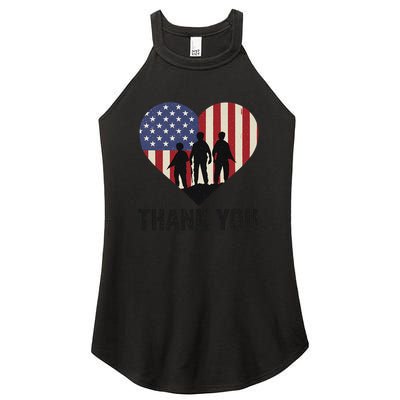 Thank You Women's Perfect Tri Rocker Tank