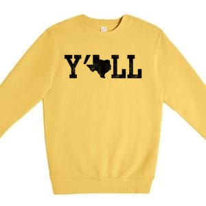 Texas Y'all Premium Crewneck Sweatshirt