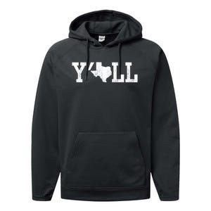 Texas Y'all Performance Fleece Hoodie