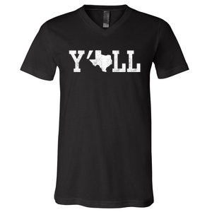 Texas Y'all V-Neck T-Shirt