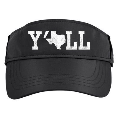 Texas Y'all Adult Drive Performance Visor