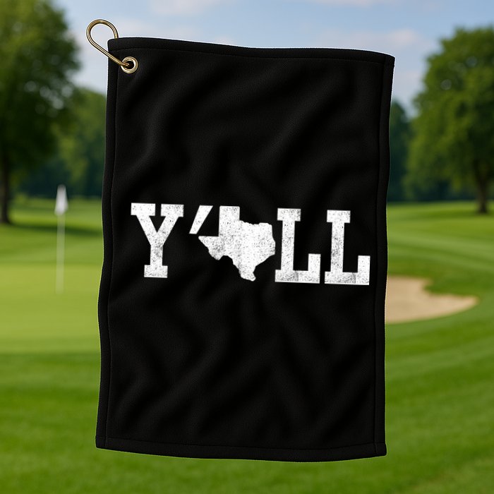 Texas Y'all Golf Towel