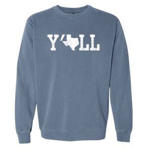 Texas Y'all Garment-Dyed Sweatshirt