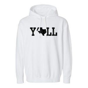 Texas Y'all Garment-Dyed Fleece Hoodie